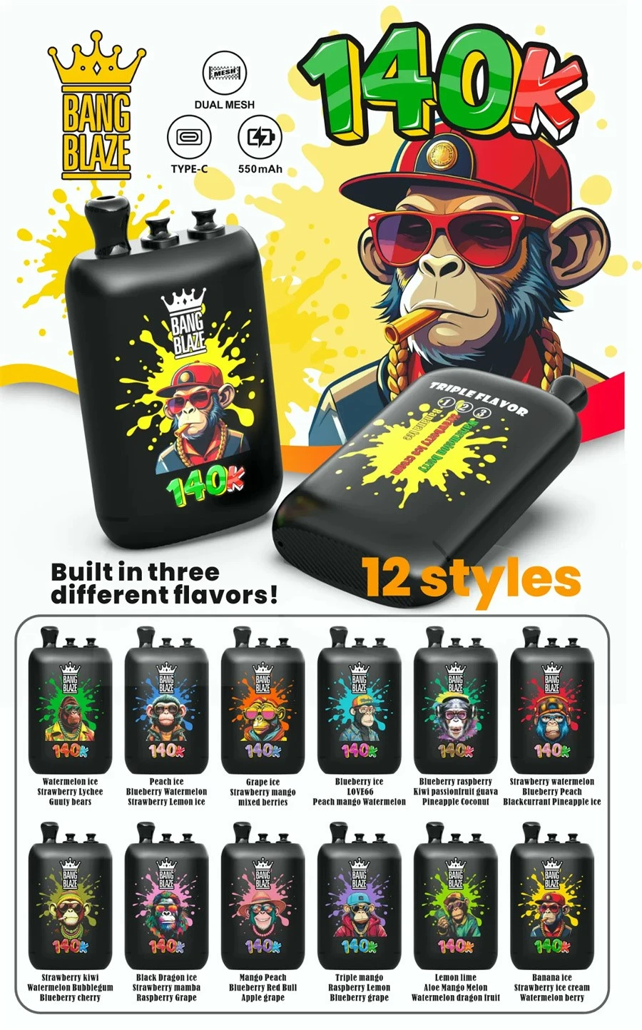 BANG BLAZE 140K puffs BANG BLAZE 140K puffs
